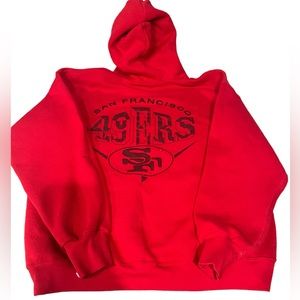 San Francisco 49ers Vintage Hoodie size XL Same day shipping